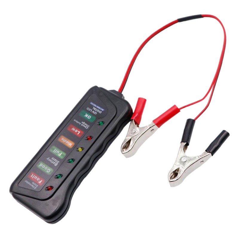 Detector de batería de coche eléctrico medidor de prueba de capacidad de batería 12v16v24v medidor de descarga instrumento de medición