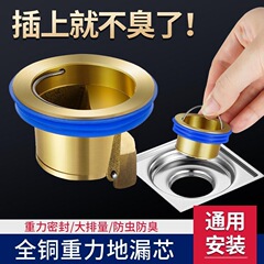 全銅防臭芯トイレ床漏れ防止反味神器シャワートイレ下水管路防虫通用内芯