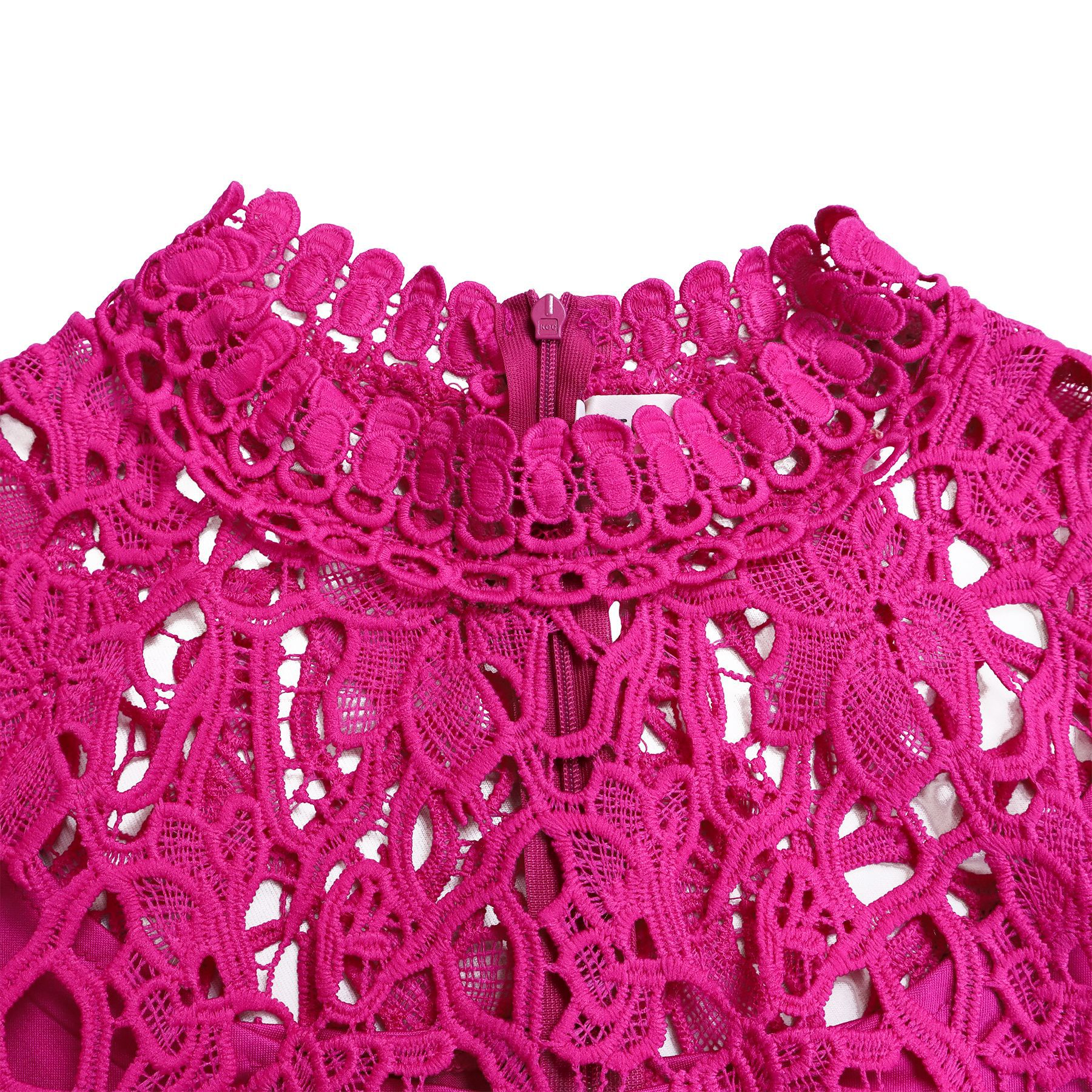 546g Weight Short Sleeve Sleeve Length Polyester Fabric Type High Waist Waist Line Jumpsuits Pants Type Daily Occasion Loose Fit Type Solid Color Pattern Summer Season Women's Gender Lace Design Casual Style Women's Daily Casual Solid Color Lace Jumpsuits 54