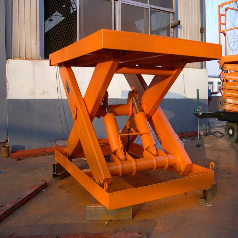 固定剪叉式升降平台厂房大吨位20吨50吨100吨液压升降机举升机