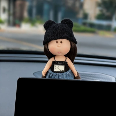 Car ornaments, Potato Sister Car Ornament - christmas-hat-potato-sister