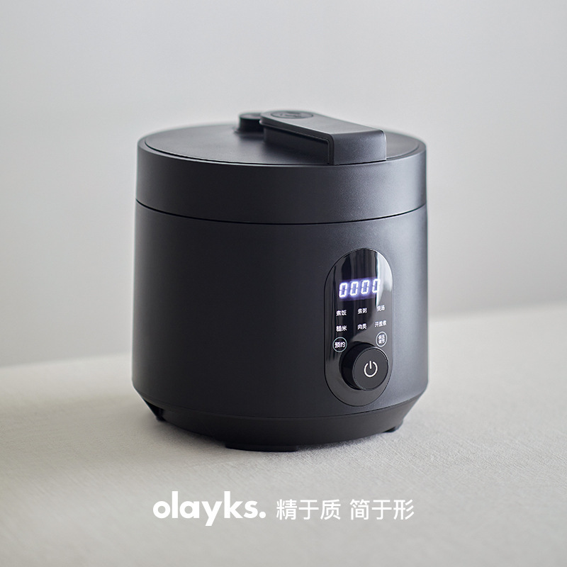 Olayks インスタント無塗装炊飯器電気圧力鍋家庭用 2L 小型ミニスマート圧力鍋 1 人 3 リットル|undefined