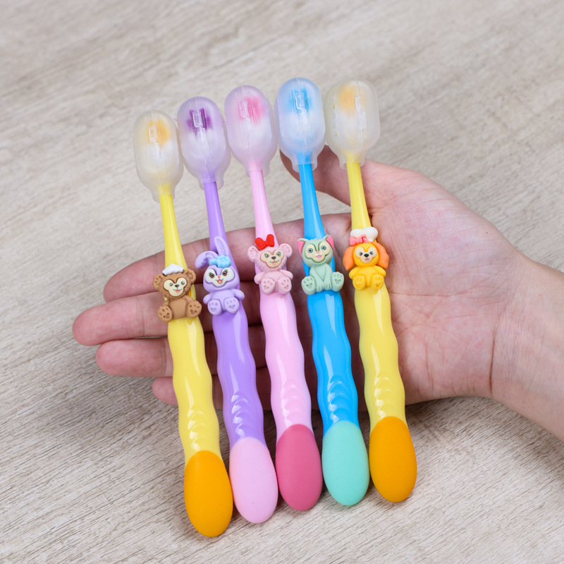 Super Cute Little Rabbit Soft-Bristle Toothbrush, Children's Cartoon Toothbrush for Girls, a Must-Have for Ages 3 to 6-12 Super Cute Little Rabbit Soft-Bristle Toothbrush, Children's Cartoon Toothbrush for Girls, a Must-Have for Ages 3 to 6-12