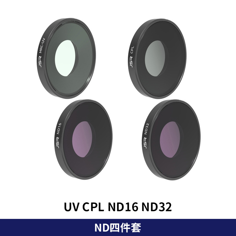 Para DJI Action4/5Pro Instalación de rosca universal Accesorios de cámara deportiva DJI Filtro