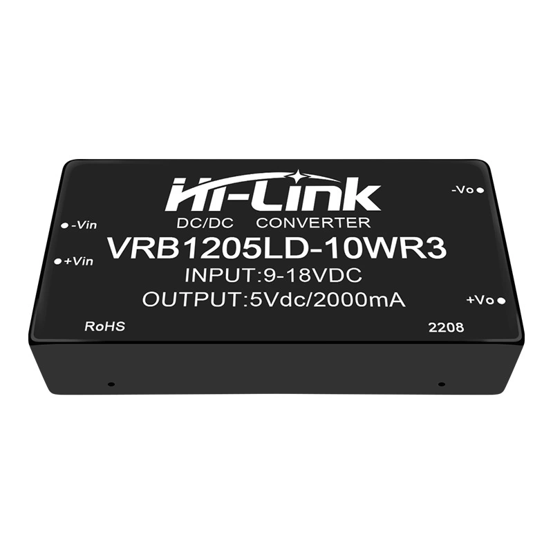 Модуль питания изоляционный 12В в 5В 2А 10Вт VRB1205LD-10R3 DC-DC преобразователь напряжения напряжение давление