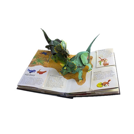 跨境新品3D Encyclopedia Prehistorica Dinosaurs 恐龙百科全书|undefined