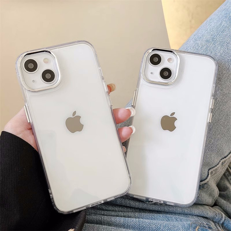 Nuevo marco de fotos metálico para iPhone 17, funda protectora de alta gama para Apple 13/14/15/12/16 Pro.