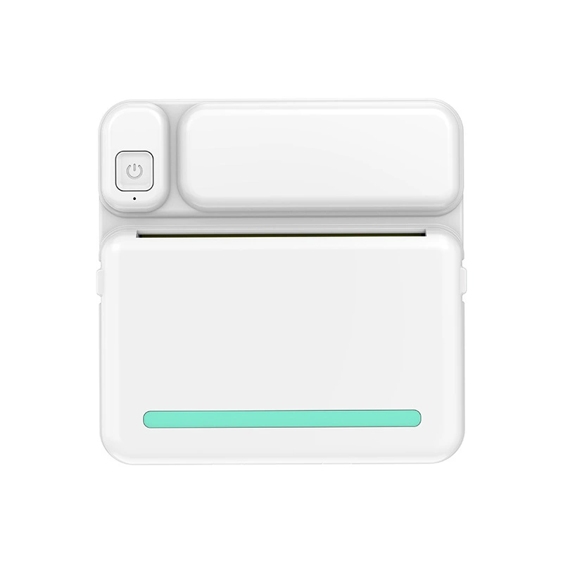 Mini Printer C19, handheld Bluetooth thermal printer, mobile app compatible, portable 135×60×155 mm
