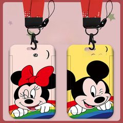 Animation card holder ISN style bus subway access control card meal card student transfer card work permit card holder wholesale