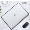 Black edge+transparent frosted PC