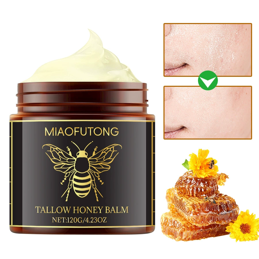 Трансграничные горячие продажи медовый крем бычий жир для лица увлажняющий увлажняющий и восстанавливающий сухую кожу Увлажняющий и омолаживающий крем для лица