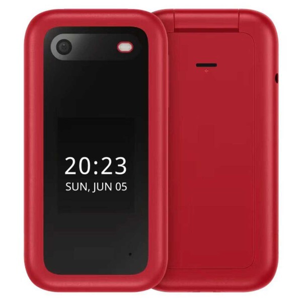국경 간 휴대폰 2660 2.8인치 화면 듀얼 스크린 GSM 2G 비스마트폰 듀얼 SIM 플립폰 노인용 버튼폰