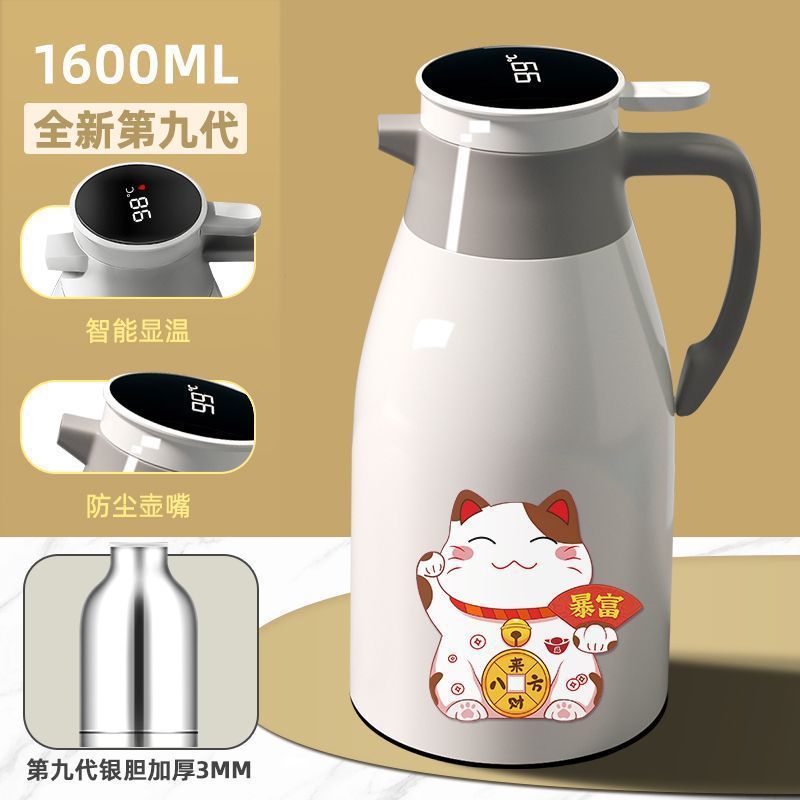 Thermos, capacious teapot for home use
