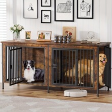 E 76191 Large Dog Cage with Thickened Frame ��ռ������