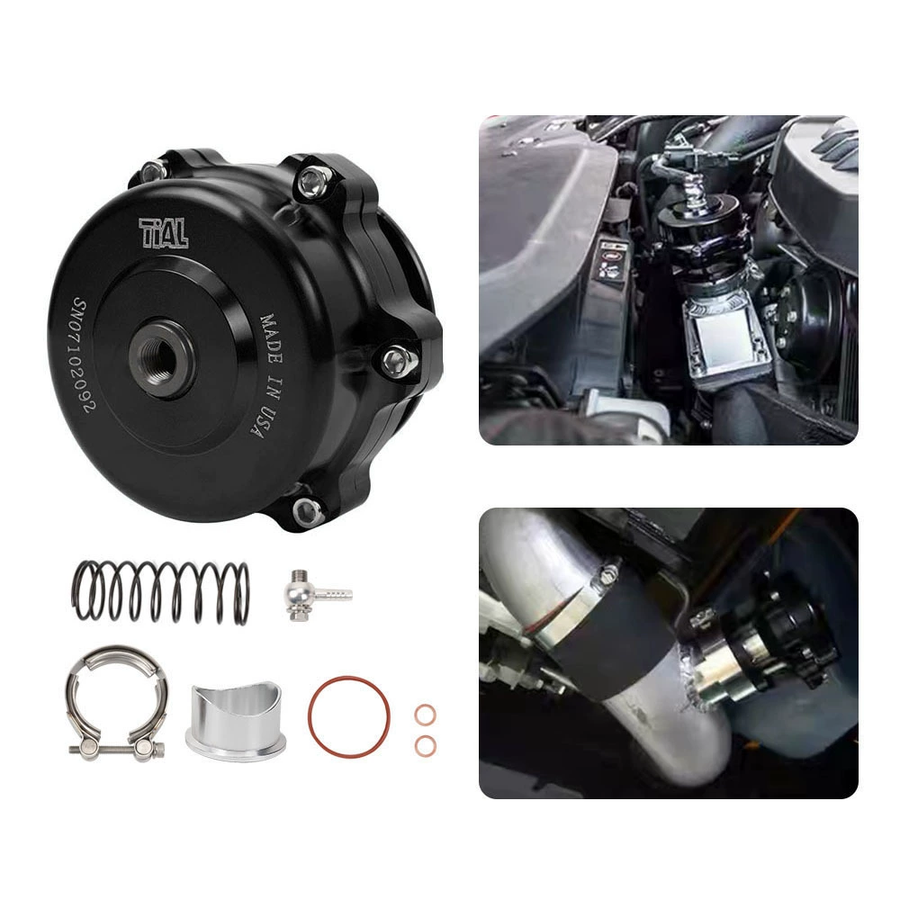 Автомобильный модифицированный клапан сброса давления турбины BOV TIAL 50MM вентиляционный клапан турбины 35PSI