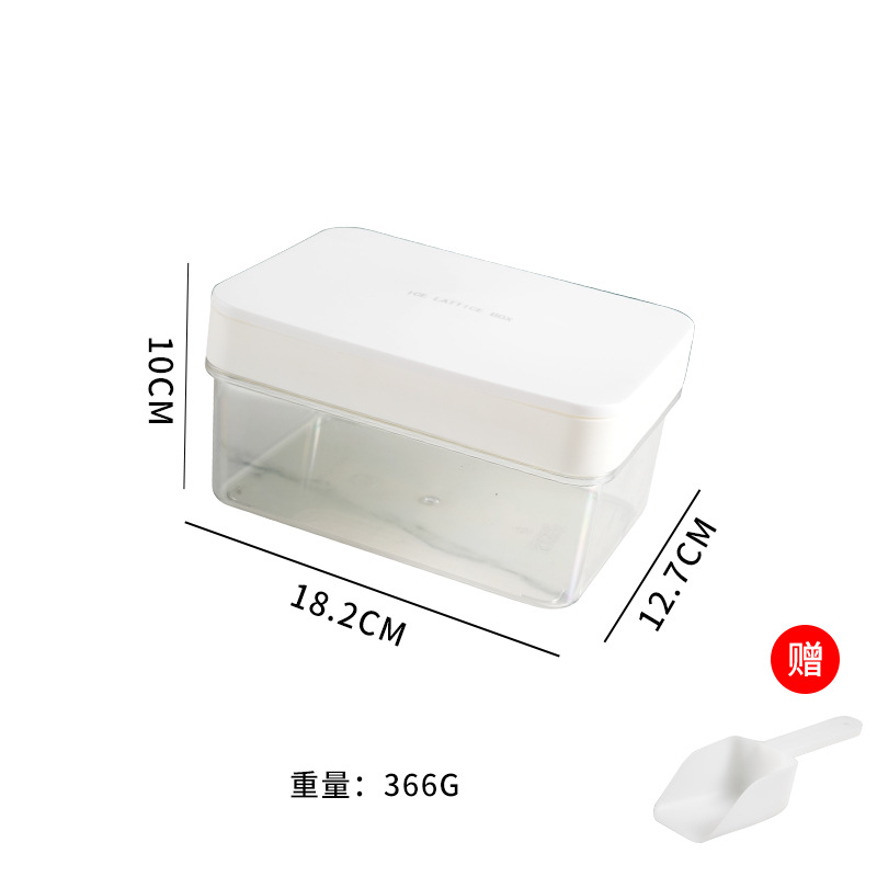 Grille de hielo molde de hielo prensado silicona hockey hielo caja de hielo de plástico refrigerador congelación caja de hielo especial transfronteriza grille de hielo