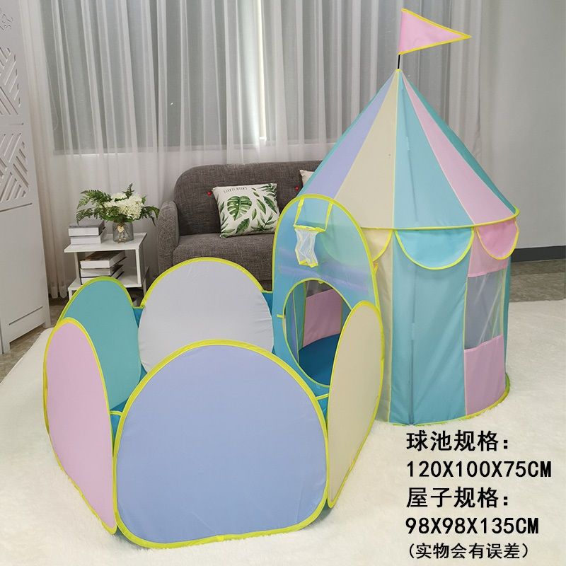 Tienda de los niños interior entrenamiento escalada sensorial kindergarten equipo educación temprana plegable macaron costura princesa