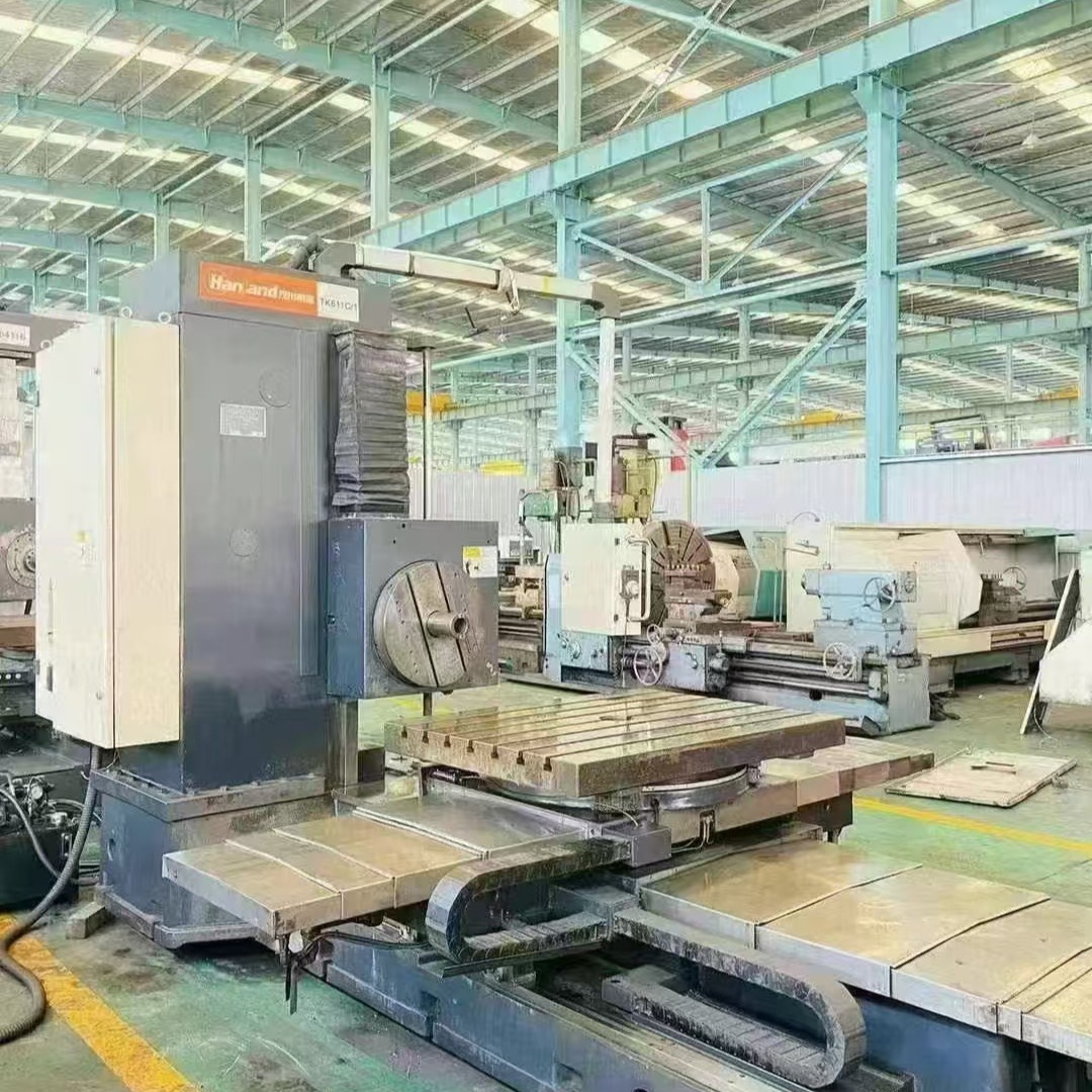 处理二手汉川TK611C-1数控卧式镗床镗孔直径240主轴功率:11
