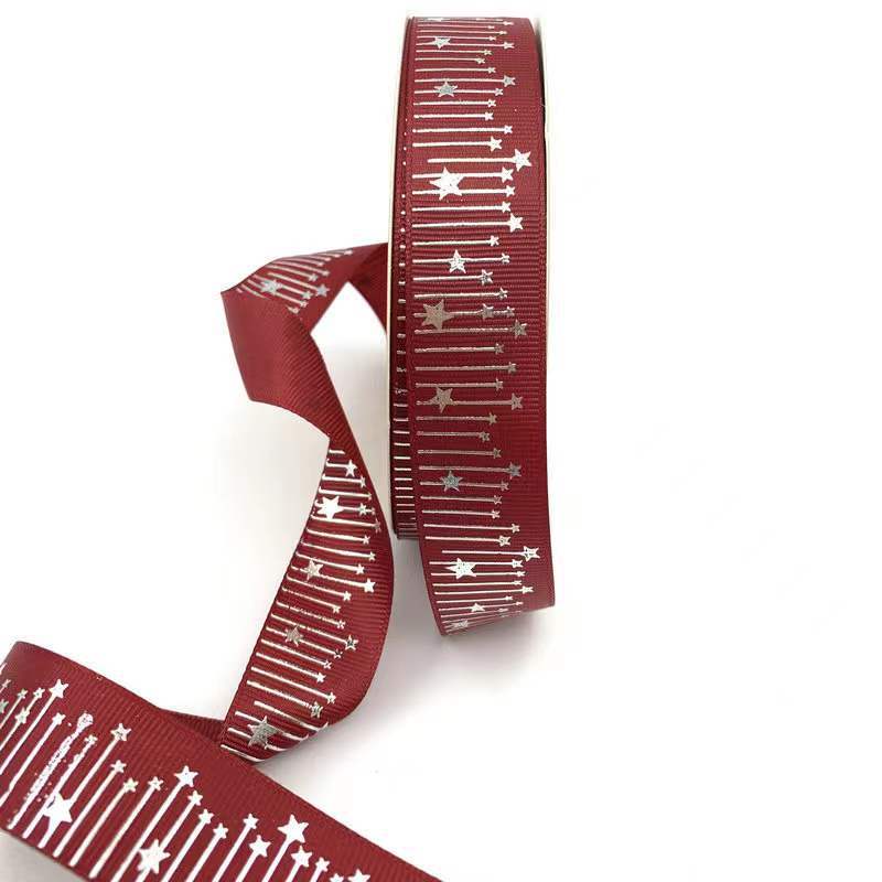 2,5 cm Meteor Hot Fix plata dorado hilo cinta bandeja de la barra cinta de la flor caja de regalo cinta de la torta en la acción