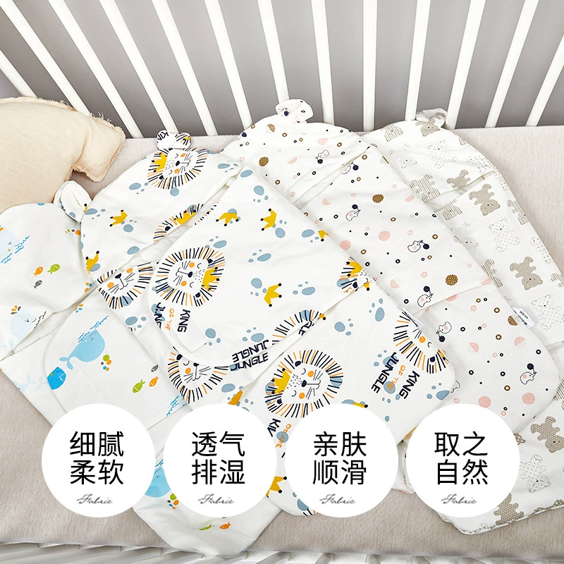 Children's cotton duvet for new born, summer sleeping bag