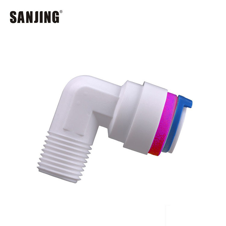 Compra al por mayor 4040 codo válvula de retención de conexión rápida 2 puntos RO purificador de agua válvula de retención