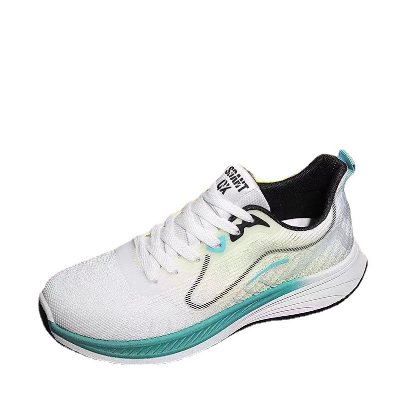 Scarpe da tennis da uomo Scarpe in pelle Sneakers Suola in gomma Calzature imbottite leggere e traspiranti_voghion.com