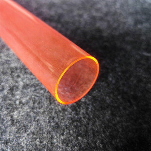 Customized Pc Round Tube Stage Landscape Led Light Translucent Cover Shell Accessories Extruded Plastic Profile Source Factory