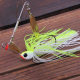 Beard Luya Bait 12g13g Composite Rotating Sequin Full Water Layer Remote Tractor Bionic Fake Bait Fishing Bait