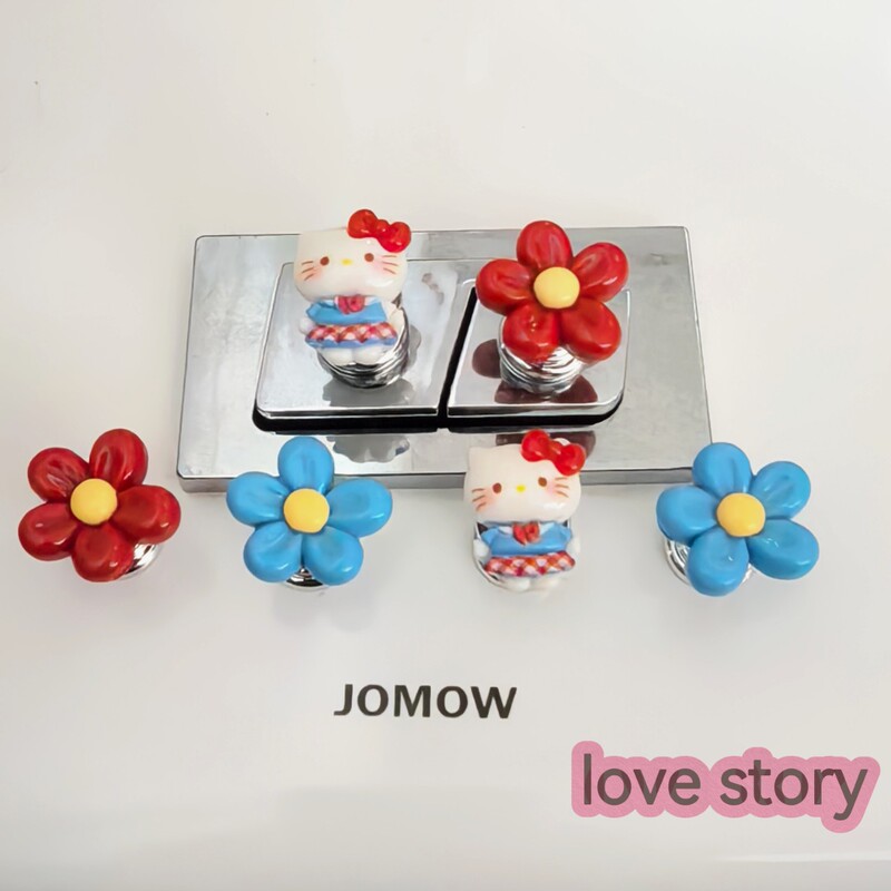 New Cute Flower Kt Cat Toilet Press Bathroom Auxiliary Protection Manicure