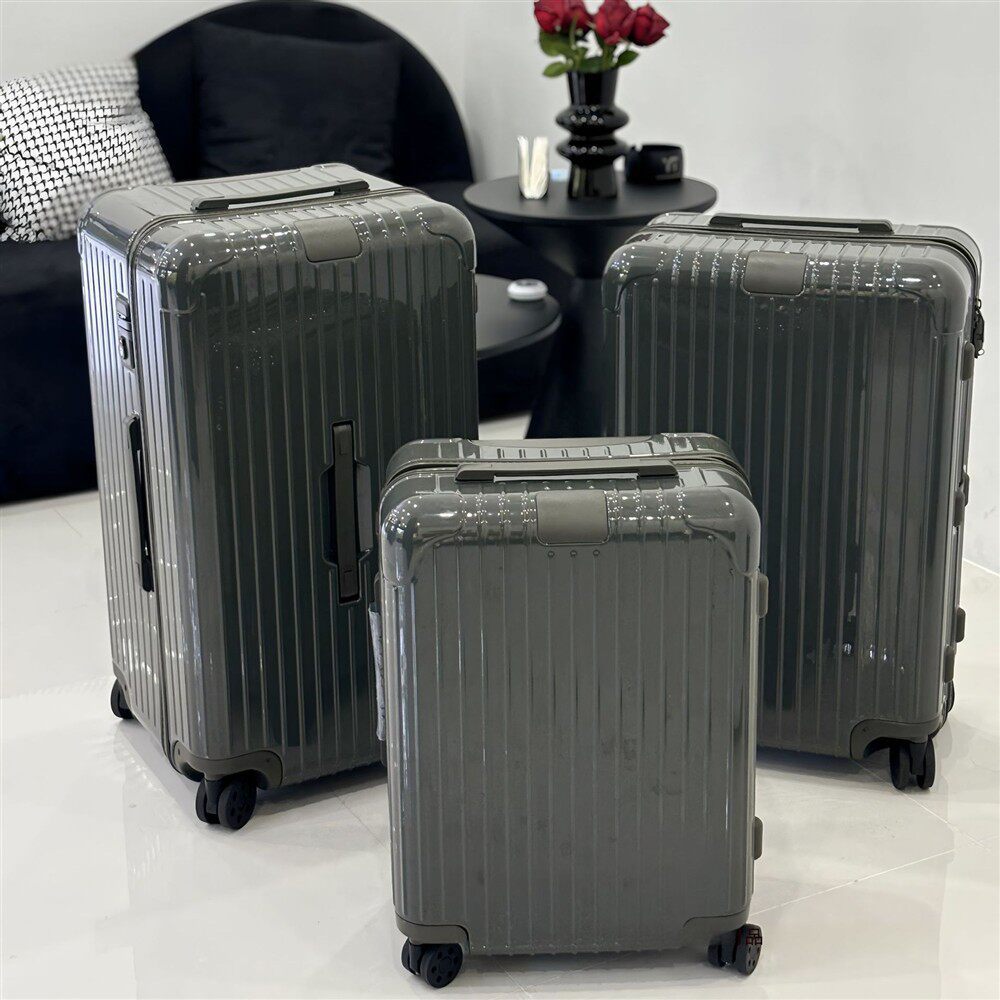 Rimuo R Ev Bagaj Kutusu trunk33 inç Şişman Kabin Bagajı 30 inç Tekerlekli Bavul essential21 inç
