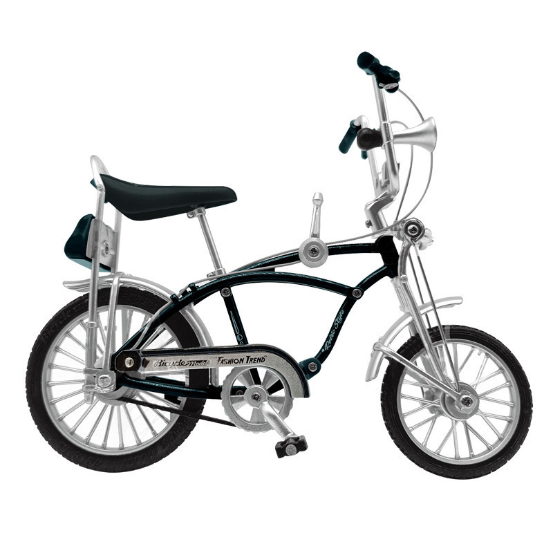 Colección de modelos de automóviles transfronterizos de simulación de aleación de bicicleta de amortiguación delantera y trasera modelo de bicicleta de montaña modelo de vehículo de carretera
