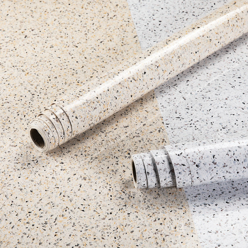 厨房防油仿大理石纹贴纸加厚墙贴台面桌面橱柜灶台用防水墙纸自粘