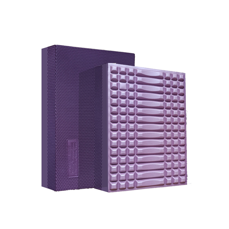 Una pieza de almohadilla de equilibrio de alto rebote, colapsado suave, antideslizante y resistente a la fabricación, entrenamiento de rehabilitación de equilibrio de fitness, almohadilla de codo de rueda abdominal