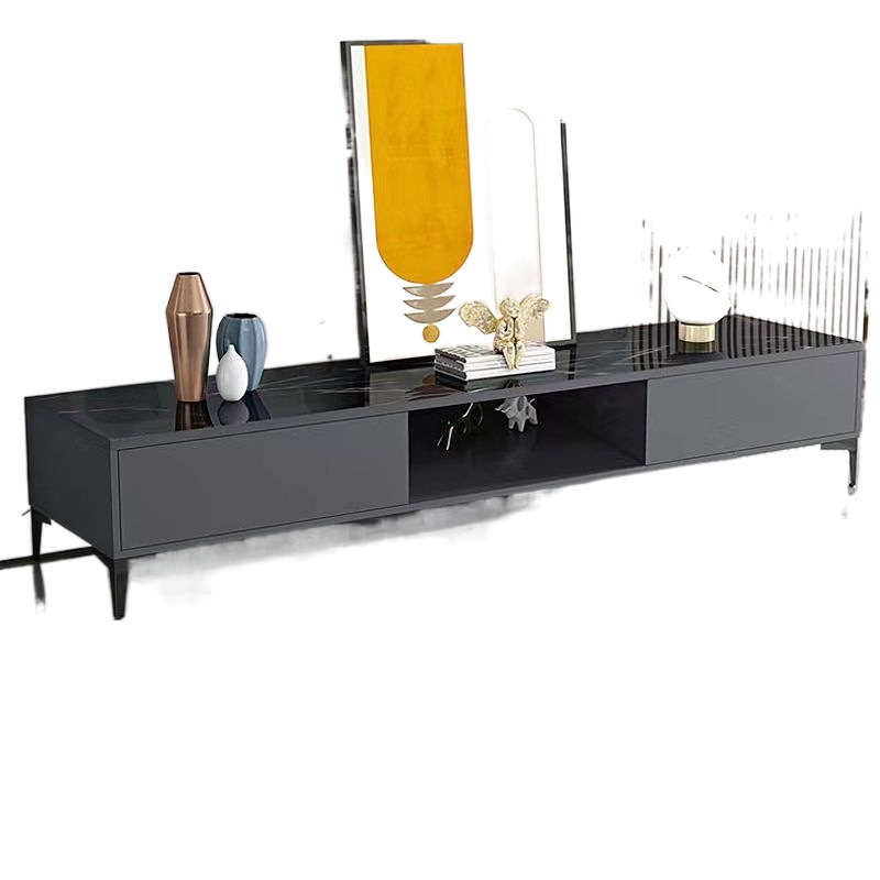 Mueble de TV, combinación de mesa de centro simple, sala de estar de lujo ligero, nuevo gabinete de piso, dormitorio de apartamento pequeño, gabinete de TV simple al por mayor image 5