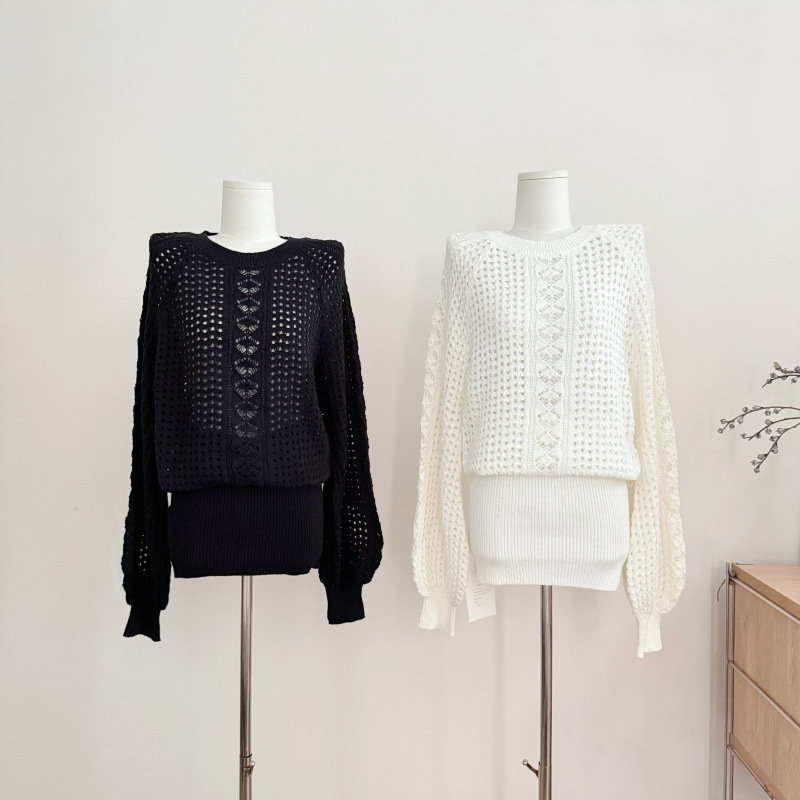 viola bal*mam1w+ crochet lace craftsmanship 60 cotton sheer dress elegant long sleeve hollow out round neck viola bal*mam1w+ crochet lace craftsmanship 60 cotton sheer dress elegant long sleeve hollow out round neck
