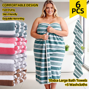 6��XXL�����ɫ���l�yԡ�����b 1�l90x180cm�ĳ���ԡ��+5�l����