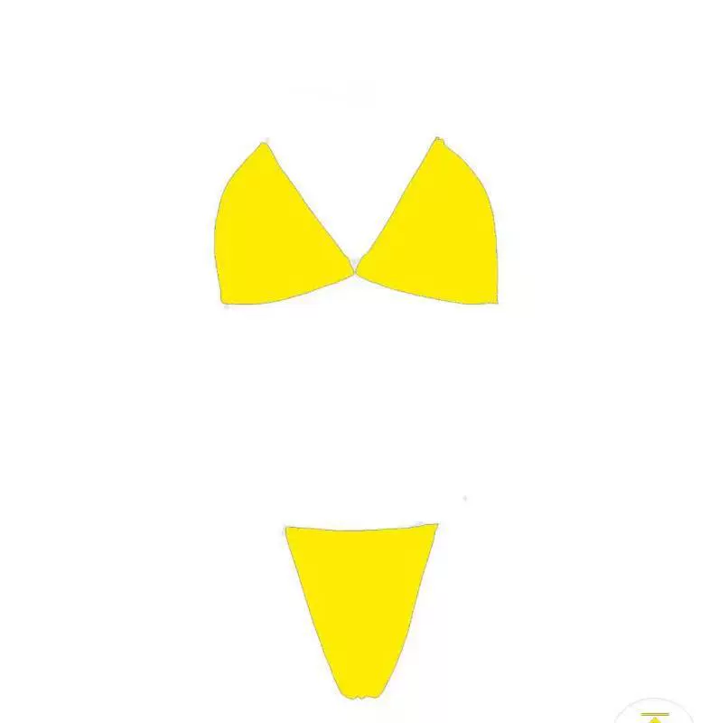 Sexy beach swimwear, invisible multicoloured straps, direct factory sales