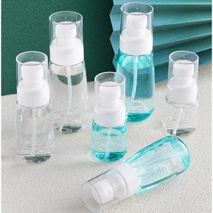 30/60/100ml fine mist toner sunscreen makeup bottle alcohol spray bottle travel hydrating small spray bottle