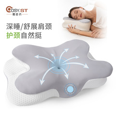 Amazon スローリバウンドメモリーピロー ディープスリープピロー 大人用飛行機枕 ゼロ圧力メモリーフォーム 特殊形状ネックピロー