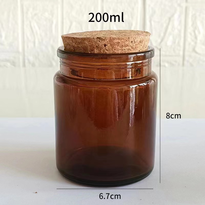 Taza de vela de vidrio de aromaterapia de colores Taza vacía Candelabro multicolor Tarro de vela Tarro vacío Taza de vela Candelabro de vidrio