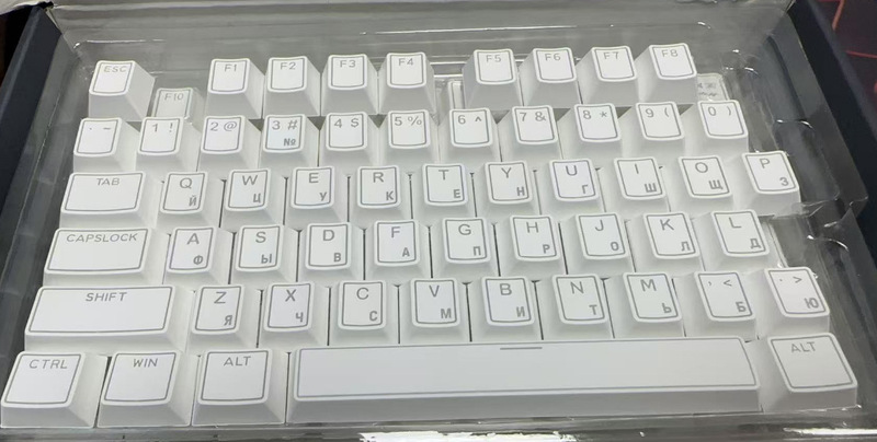 XVXライトキーキャップ正刻霧透2色PBT元工場キーキャップゲームオフィスキーキャップクロスボーダーアマゾン|undefined