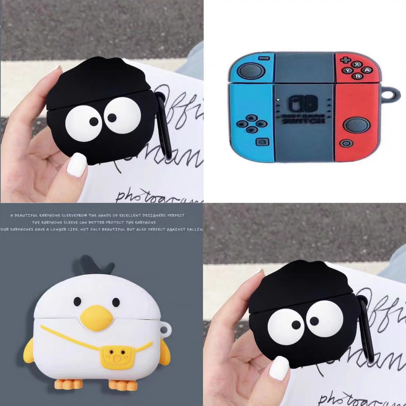 For Wanderer TWS1 Wireless Bluetooth Headset Protective Case TWS1 Pro Cartoon TO-U Silicone W3 Case