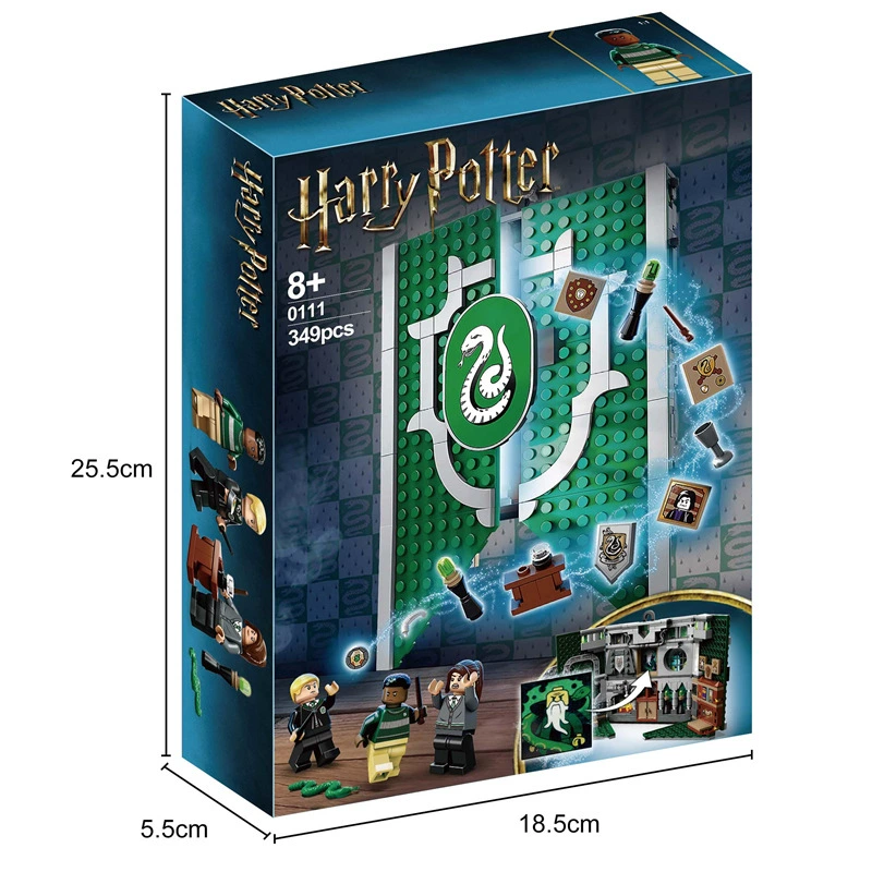 Набор строительных блоков (совместим с LEGO Harry Potter) — замок в стиле Хогвартса и фигурки, варианты с несколькими деталями