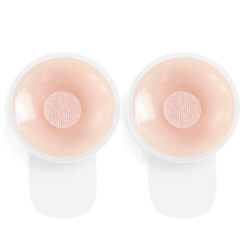 Трансграничная новая невидимая силиконовая нашивка на грудь, дышащая водонепроницаемая верхняя подтяжка груди, нашивка для подтяжки ушей кролика