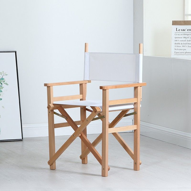 Silla de madera sólida silla de lona plegable silla de bar silla de ocio silla de maquillaje silla de oficina silla de pesca silla de accesorios al aire libre