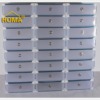 Shoebox hot wheat high -end high -end big boots metal puppet drawer drawer boots PP plastic transparent shoe box