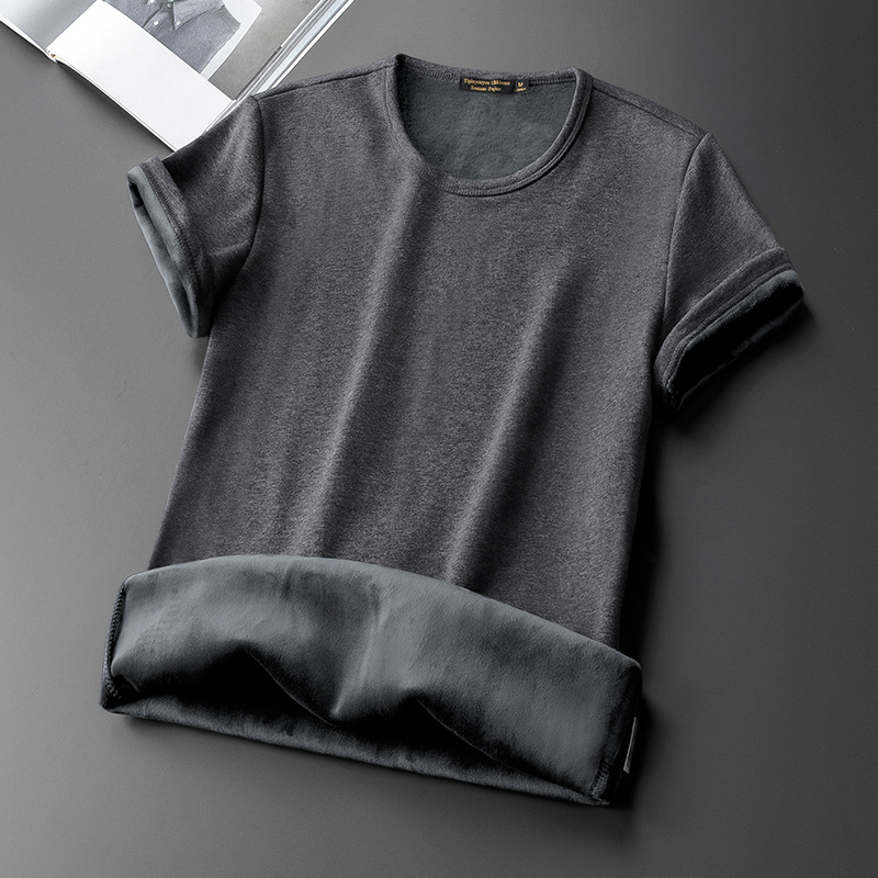 매우 두꺼운 실버 폭스 벨벳-다크 플로럴 그레이