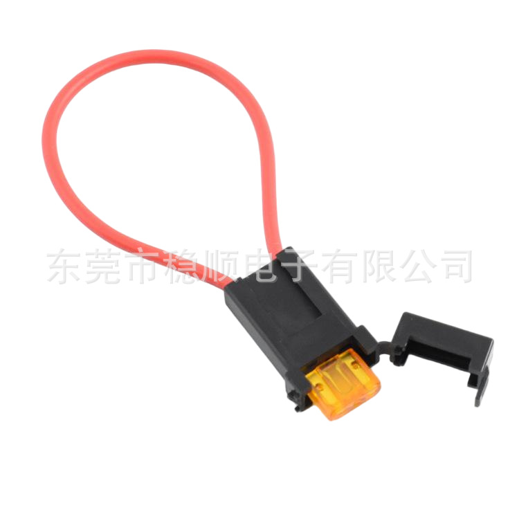 插片式汽车保险丝座 AST 汽车插片保险丝盒 小型打火机盒保险丝座