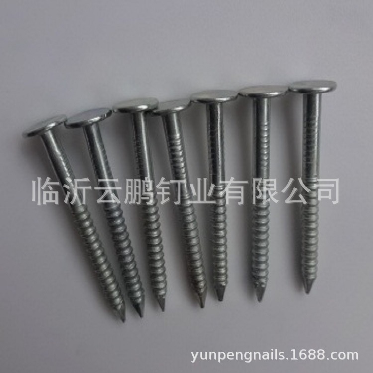镀锌环纹钉 规格型号30,40,50,60,80,100mm