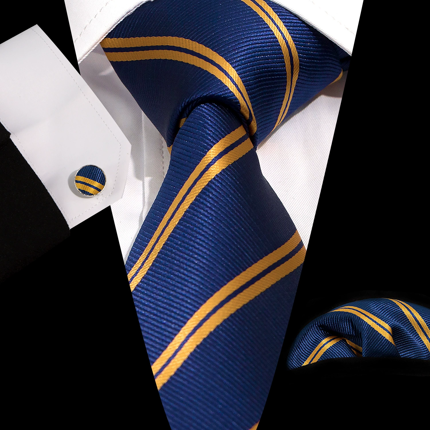 Tie, festive classic suit jacket, set, 3 piece set, custom-made